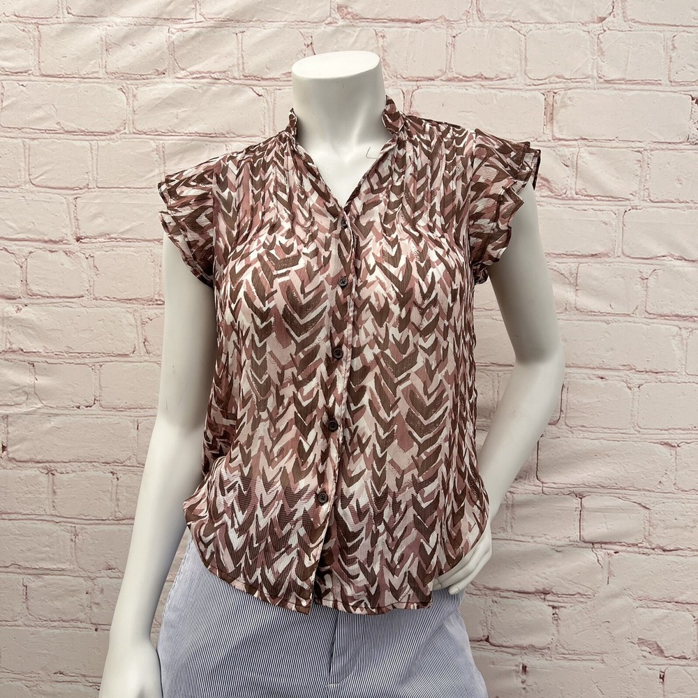 Wassio  Multicolor Lightweight Blouse Size XS